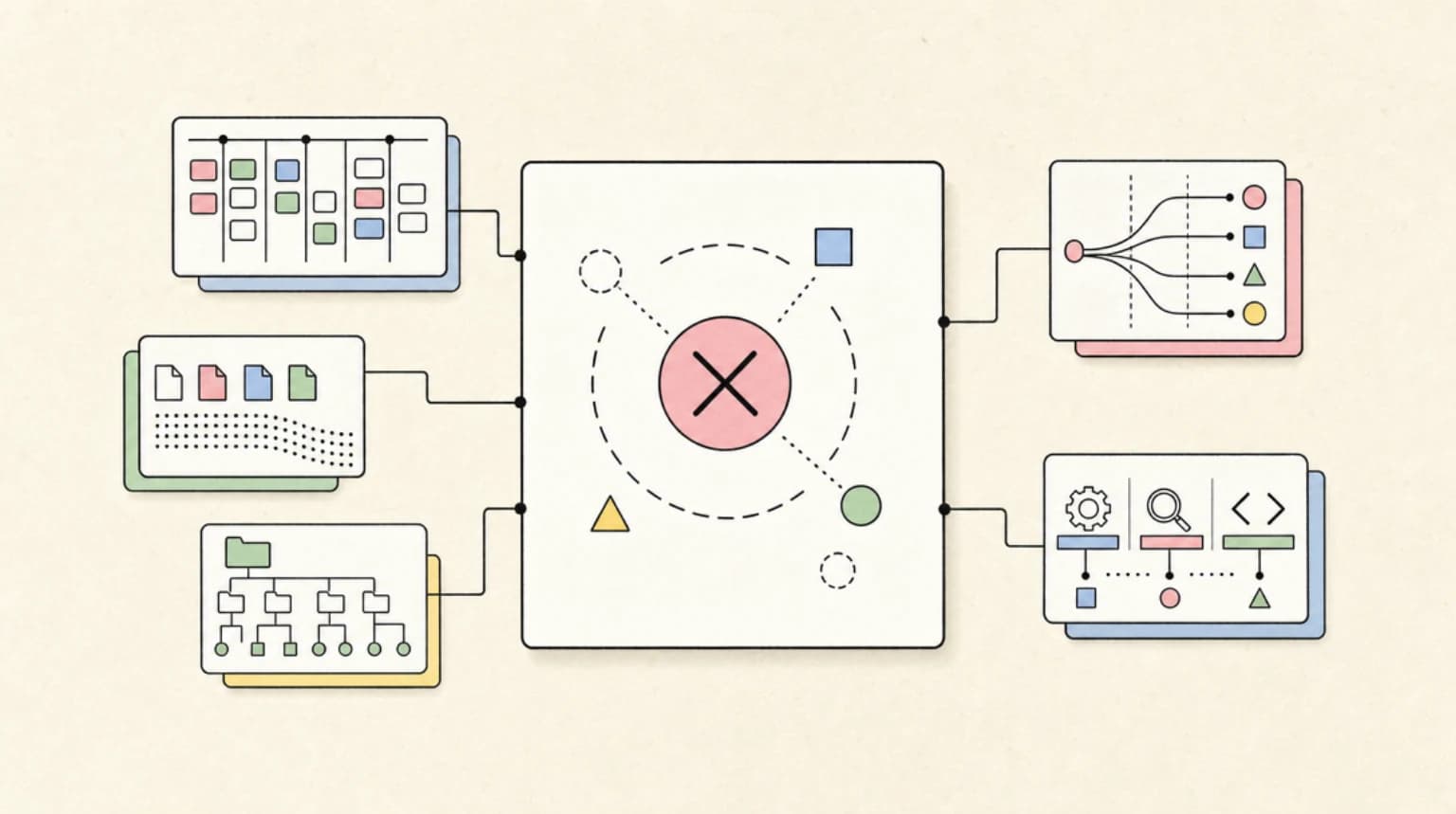 Abstract systems illustration for What It Missed