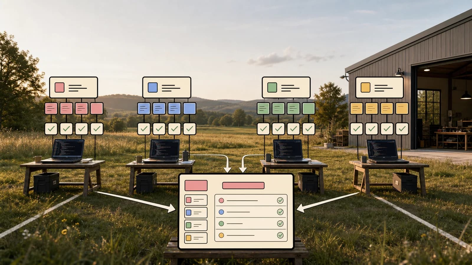 Parallel Coding Agents Need Merge Discipline